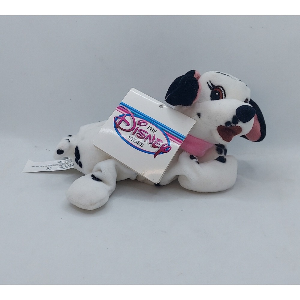 Disney Store 101 Dalmatians Puppy Jewel Mini Bean Bag Dog Plush